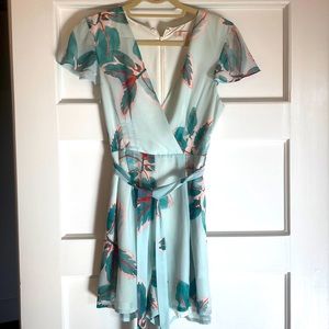 Hutch Palm Print romper size S